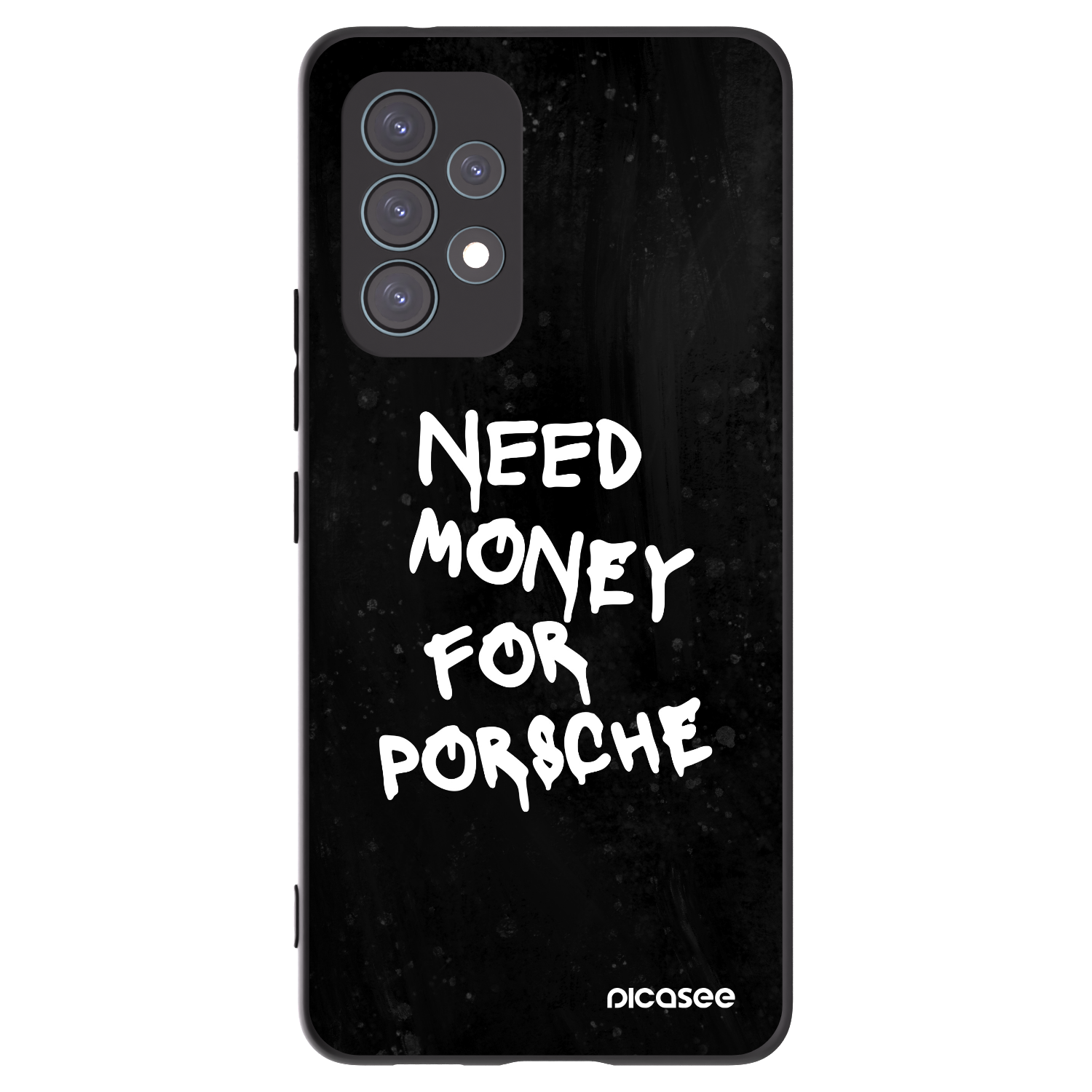 Picasee silikonový černý obal pro Samsung Galaxy A53 5G A536 - Black Dollar