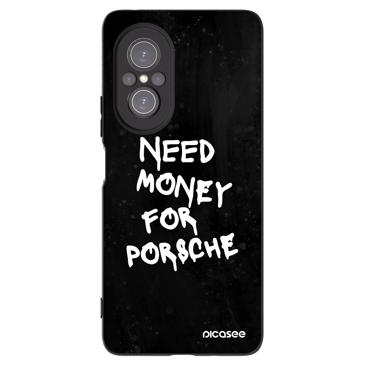 Picasee silikonový černý obal pro Huawei Nova 9 SE - Black Dollar