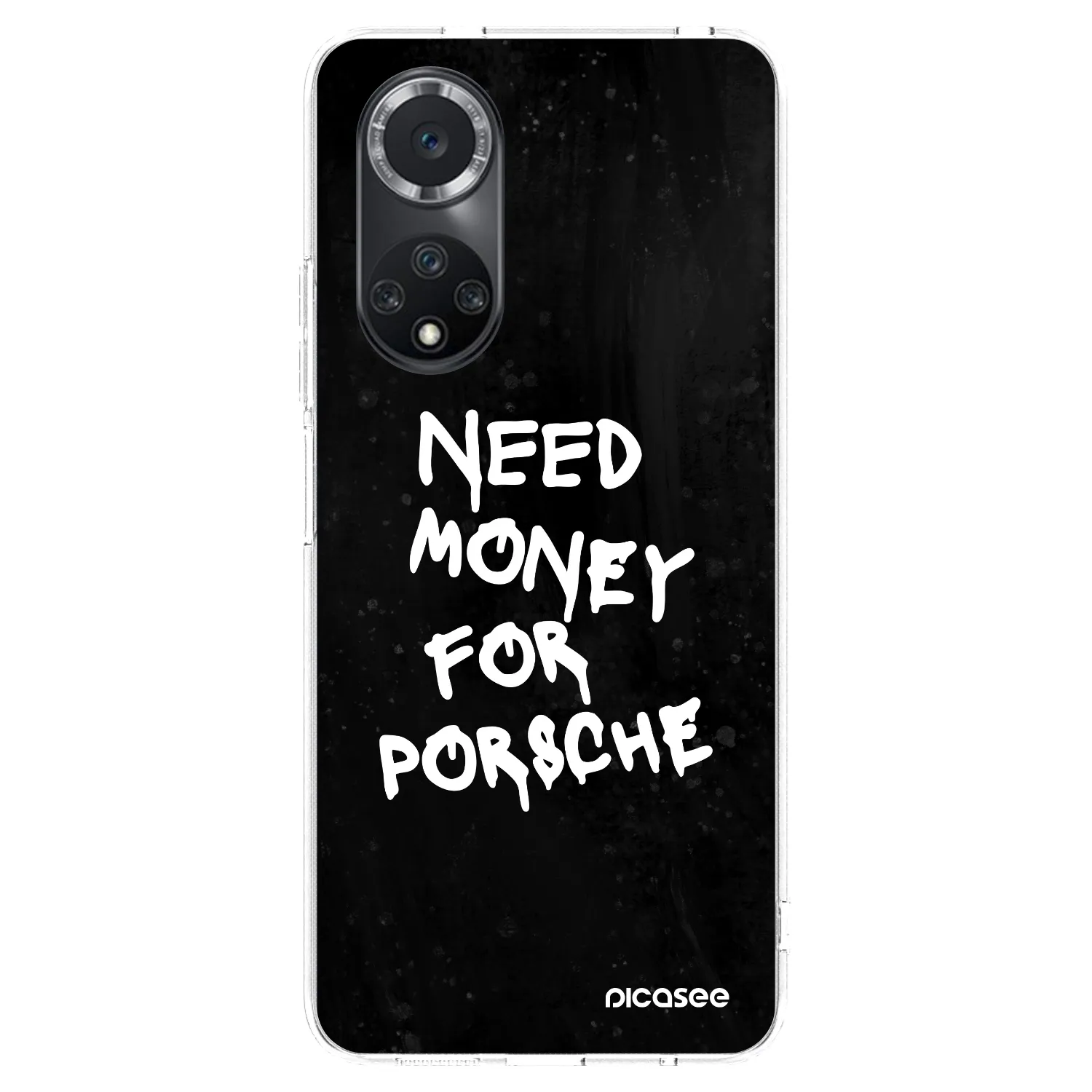 Picasee silikonový průhledný obal pro Huawei Nova 9 SE - Black Dollar