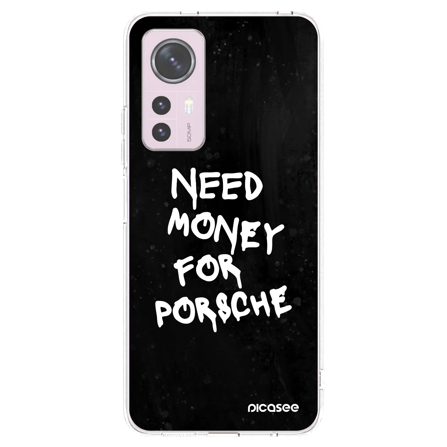 Picasee silikonový průhledný obal pro Xiaomi 12 - Black Dollar