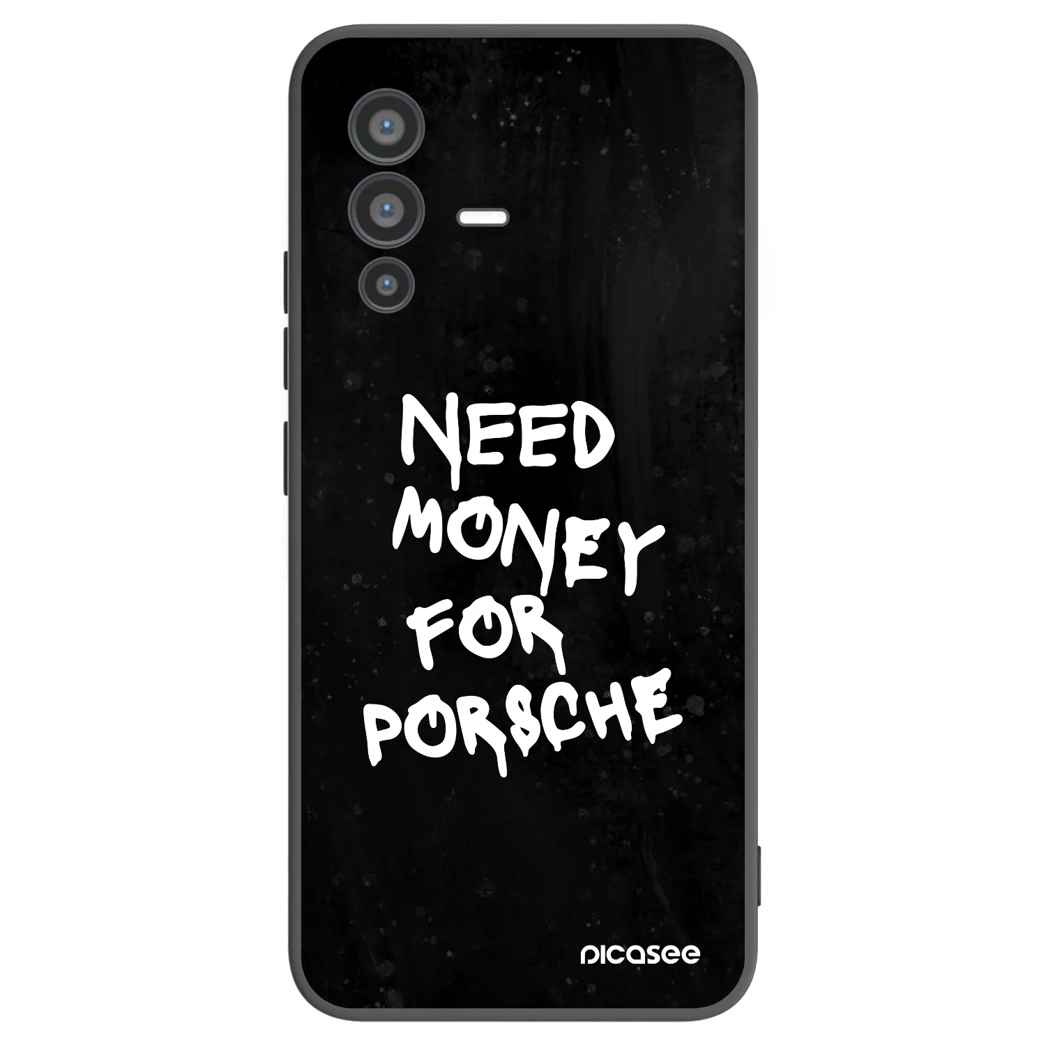 Picasee silikonový černý obal pro Vivo V23 5G - Black Dollar