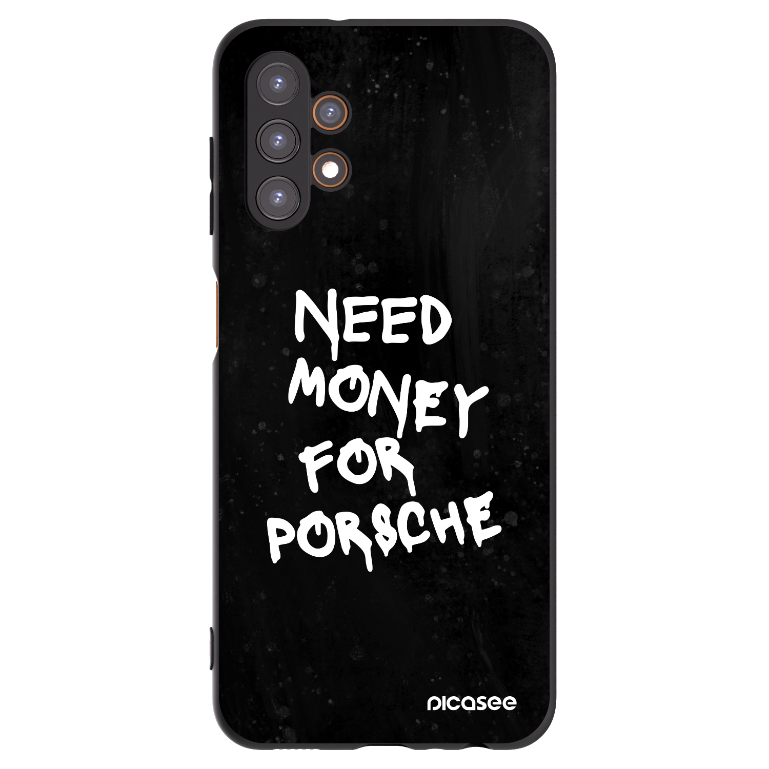 Picasee silikonový černý obal pro Samsung Galaxy A13 4G A135 - Black Dollar