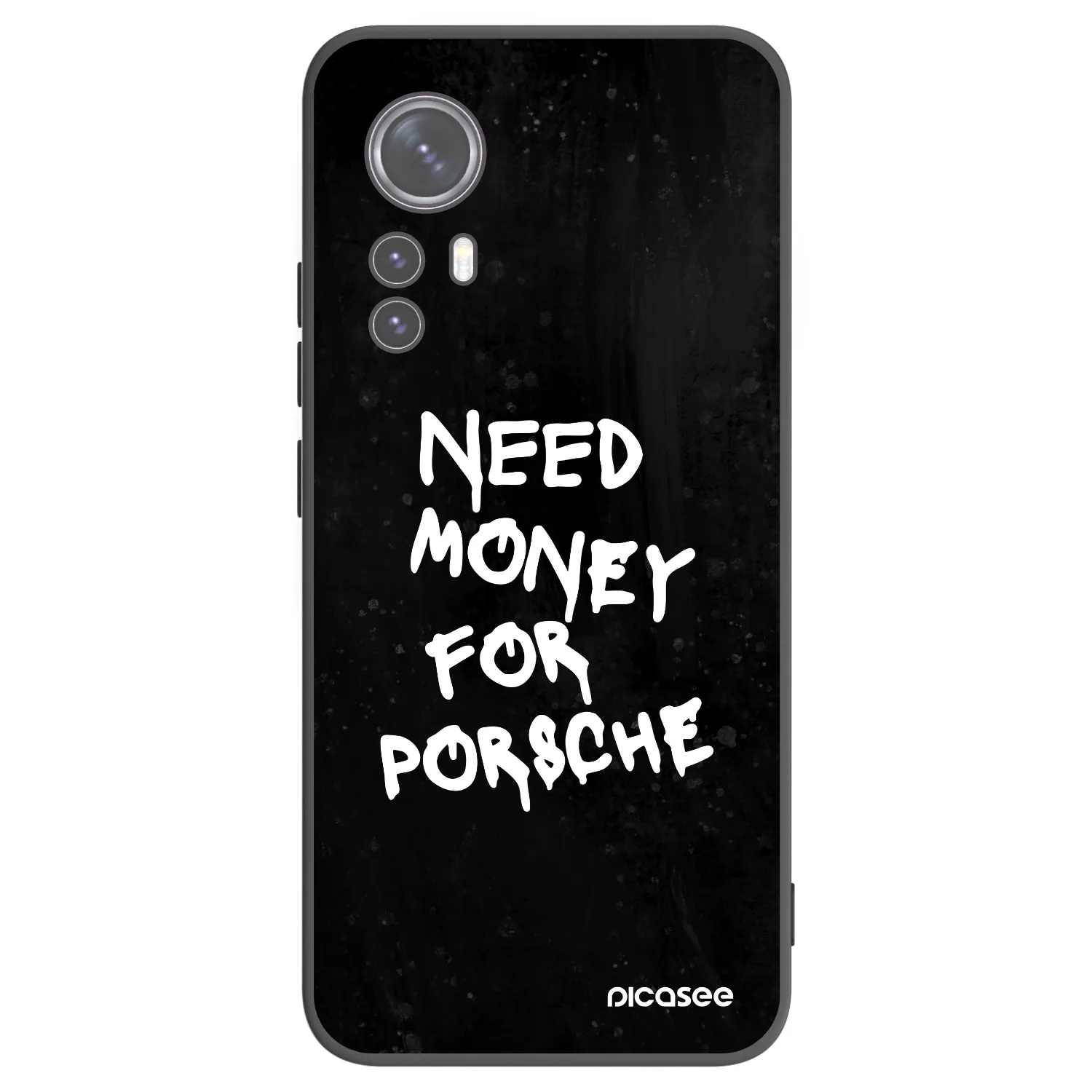 Picasee silikonový černý obal pro Xiaomi 12X - Black Dollar