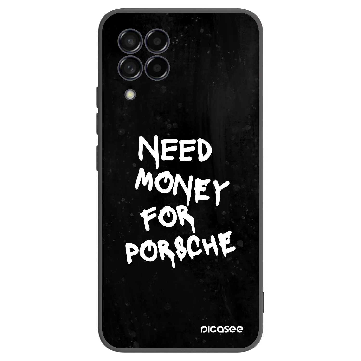 Picasee silikonový černý obal pro Samsung Galaxy M53 5G - Black Dollar