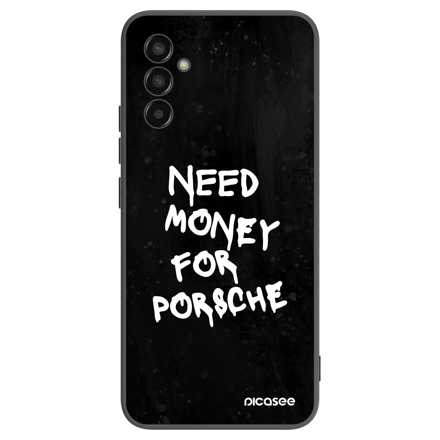 Picasee silikonový černý obal pro Samsung Galaxy M13 M135F - Black Dollar