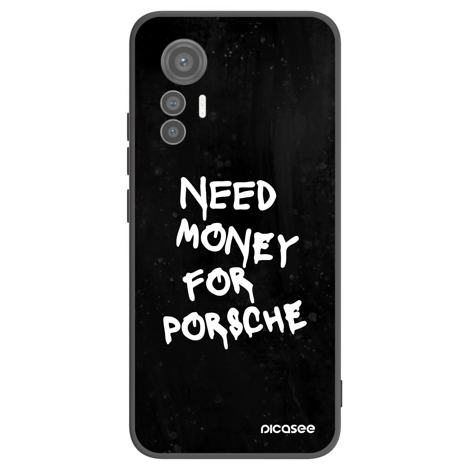 Picasee silikonový černý obal pro Xiaomi 12 Lite - Black Dollar