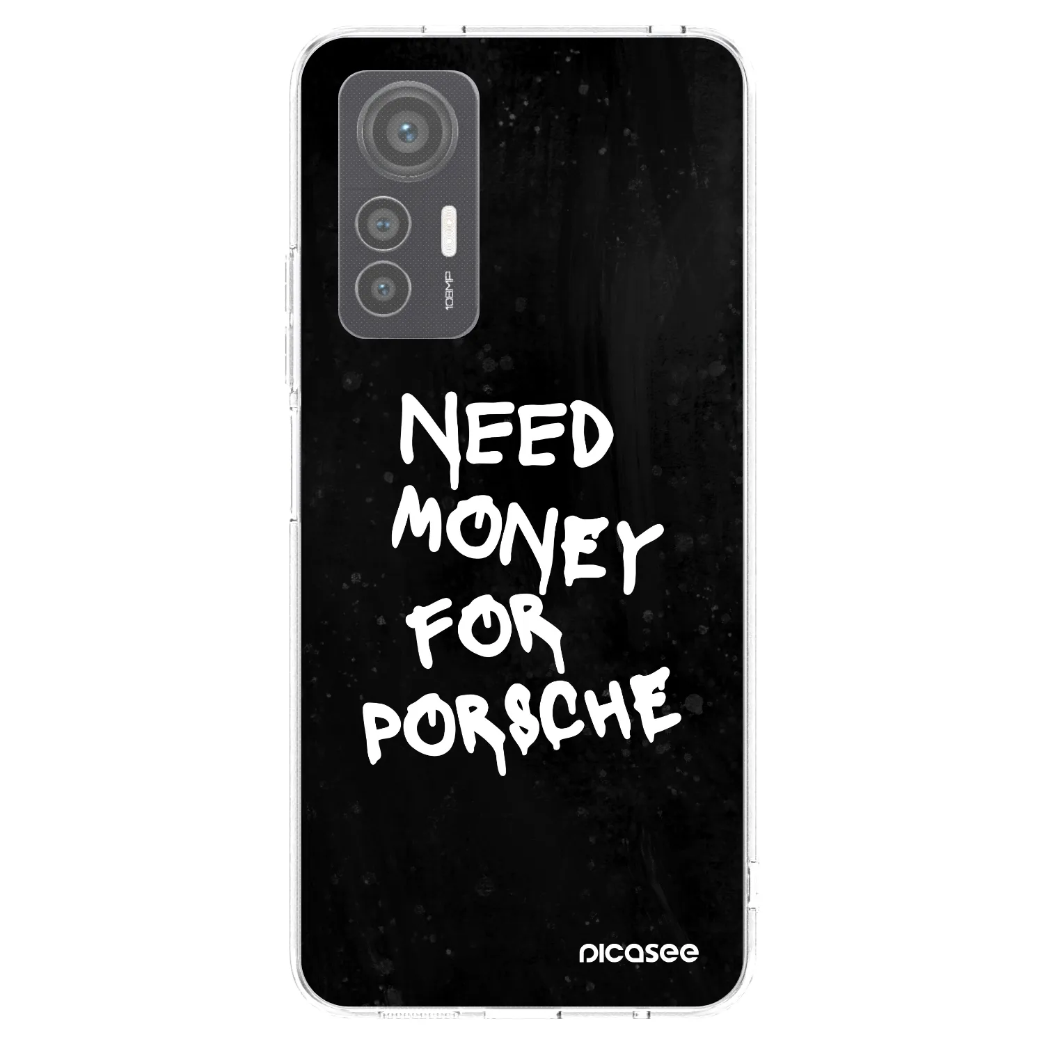 Picasee silikonový průhledný obal pro Xiaomi 12 Lite - Black Dollar