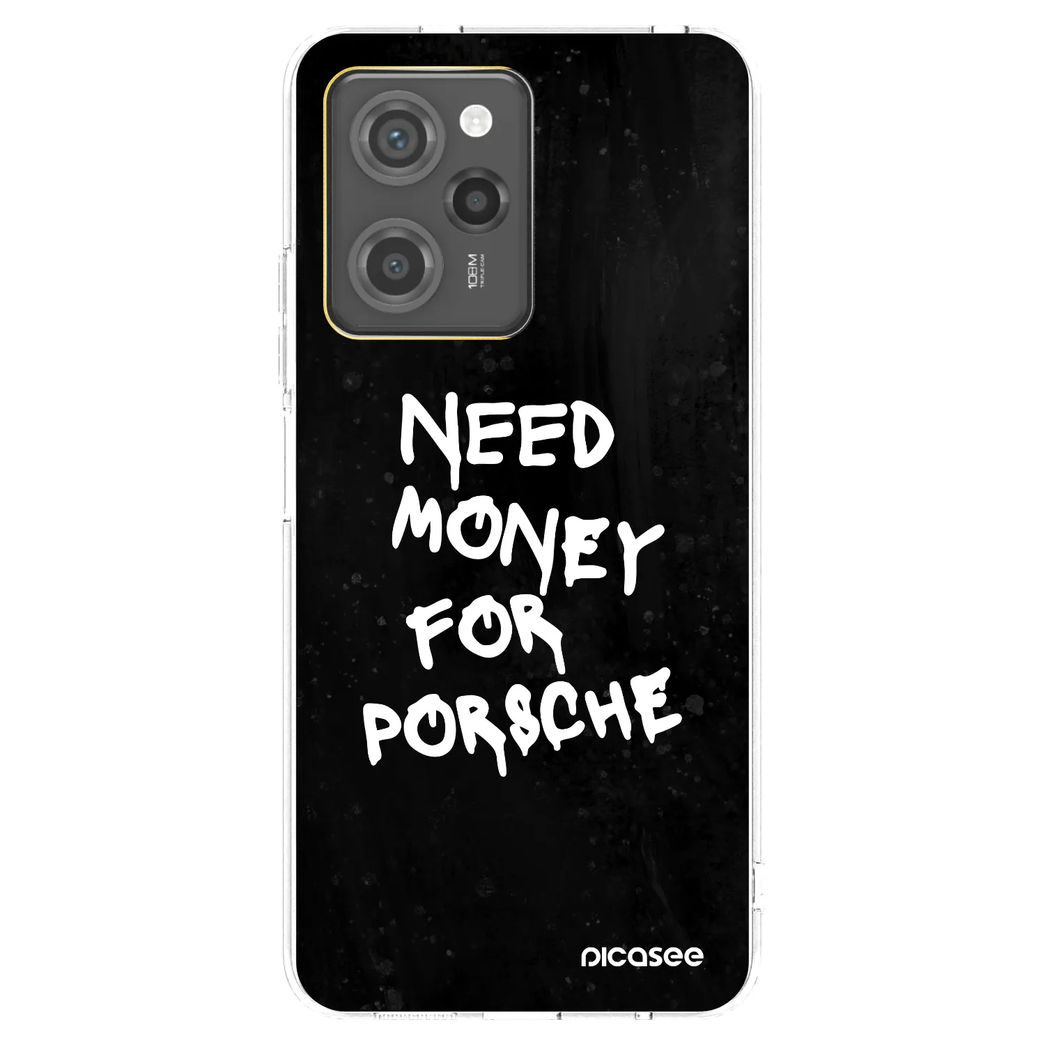Picasee silikonový černý obal pro Xiaomi Poco X5 Pro - Black Dollar