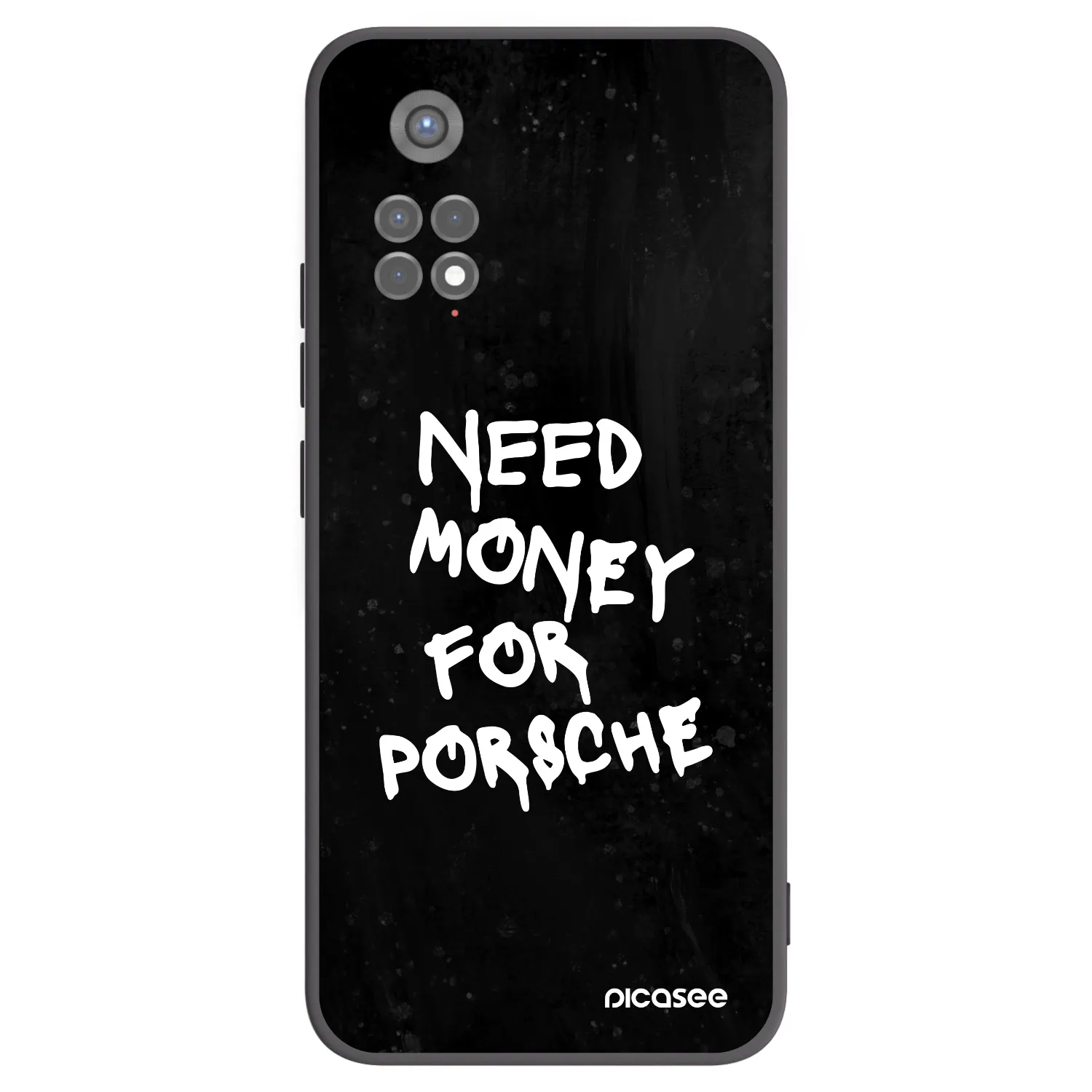 Picasee silikonový černý obal pro Xiaomi Redmi Note 11S 5G - Black Dollar
