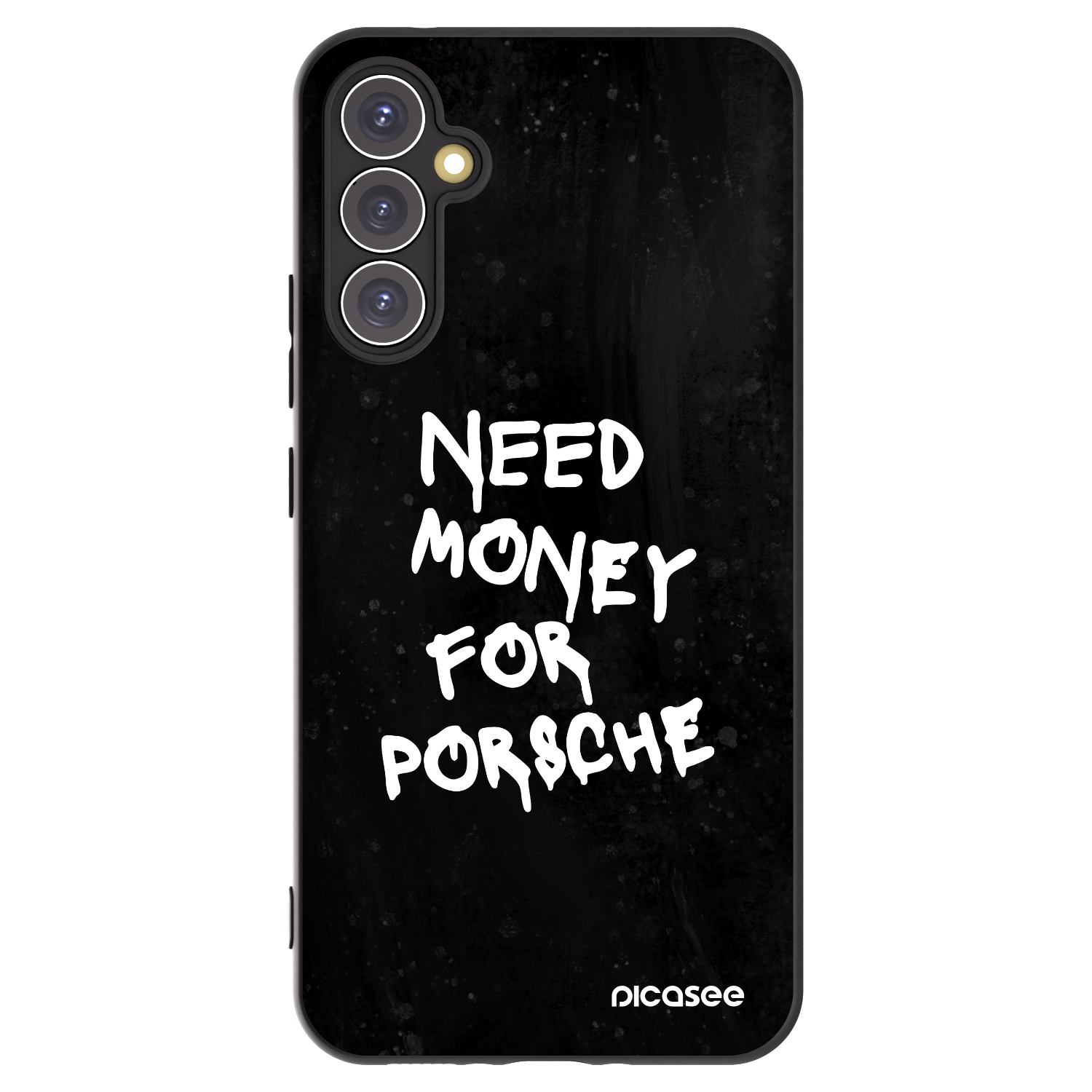 Picasee silikonový černý obal pro Samsung Galaxy A34 5G A346B - Black Dollar