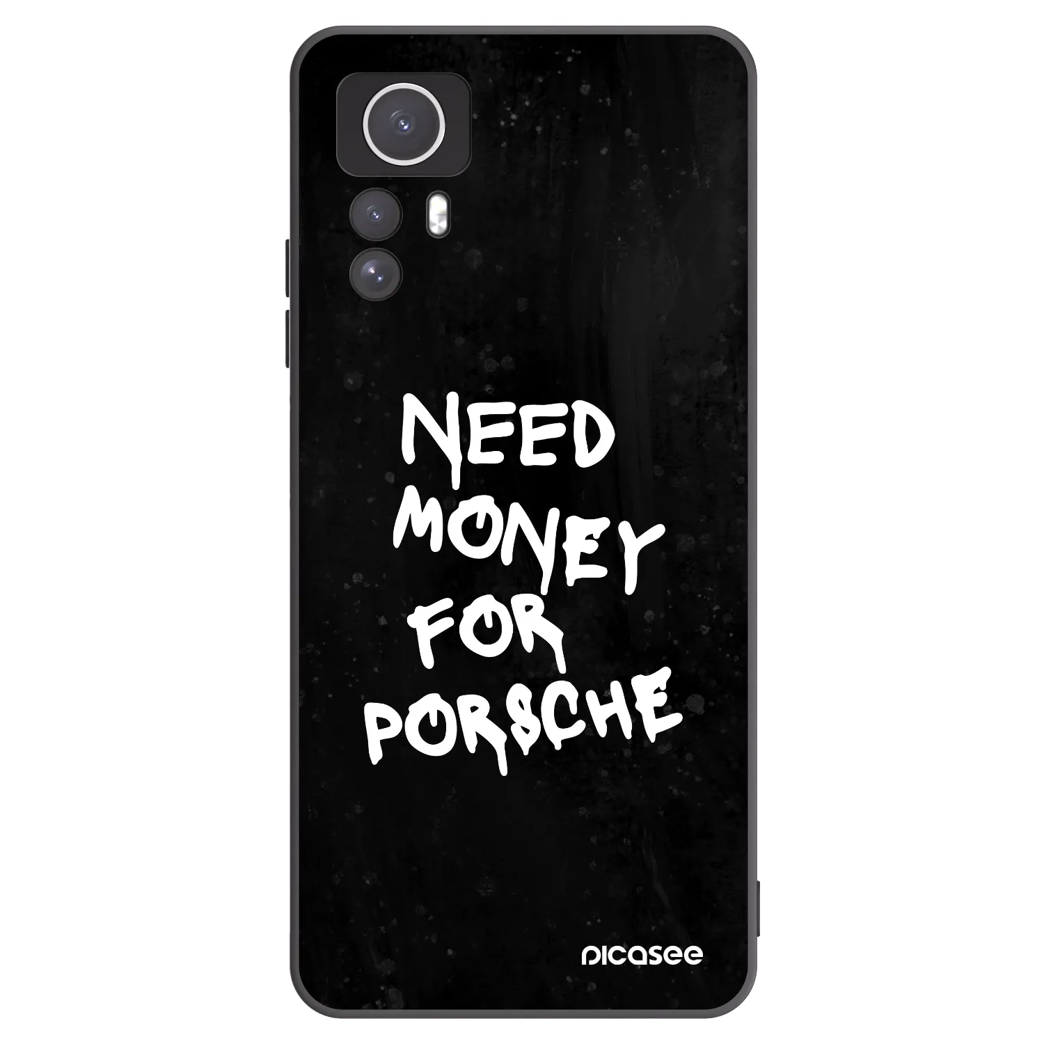 Picasee silikonový černý obal pro Xiaomi Redmi Note 12S - Black Dollar