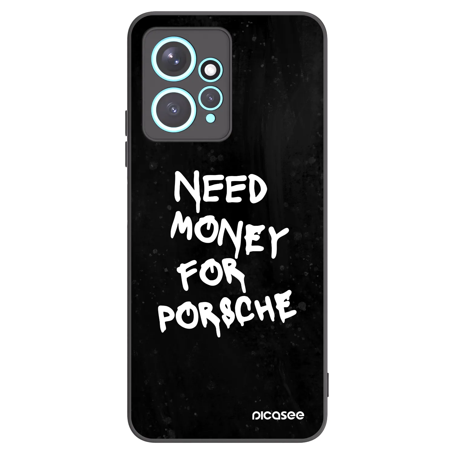 Picasee silikonový černý obal pro Xiaomi Redmi Note 12 4G - Black Dollar