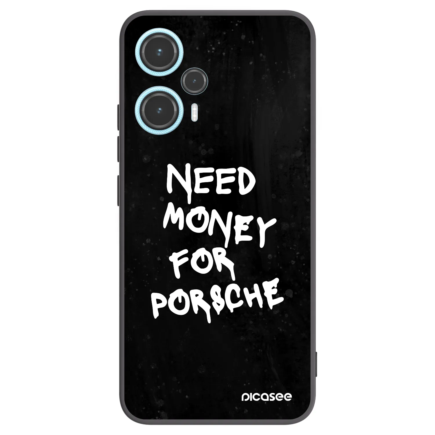 Picasee silikonový černý obal pro Xiaomi Poco F5 - Black Dollar