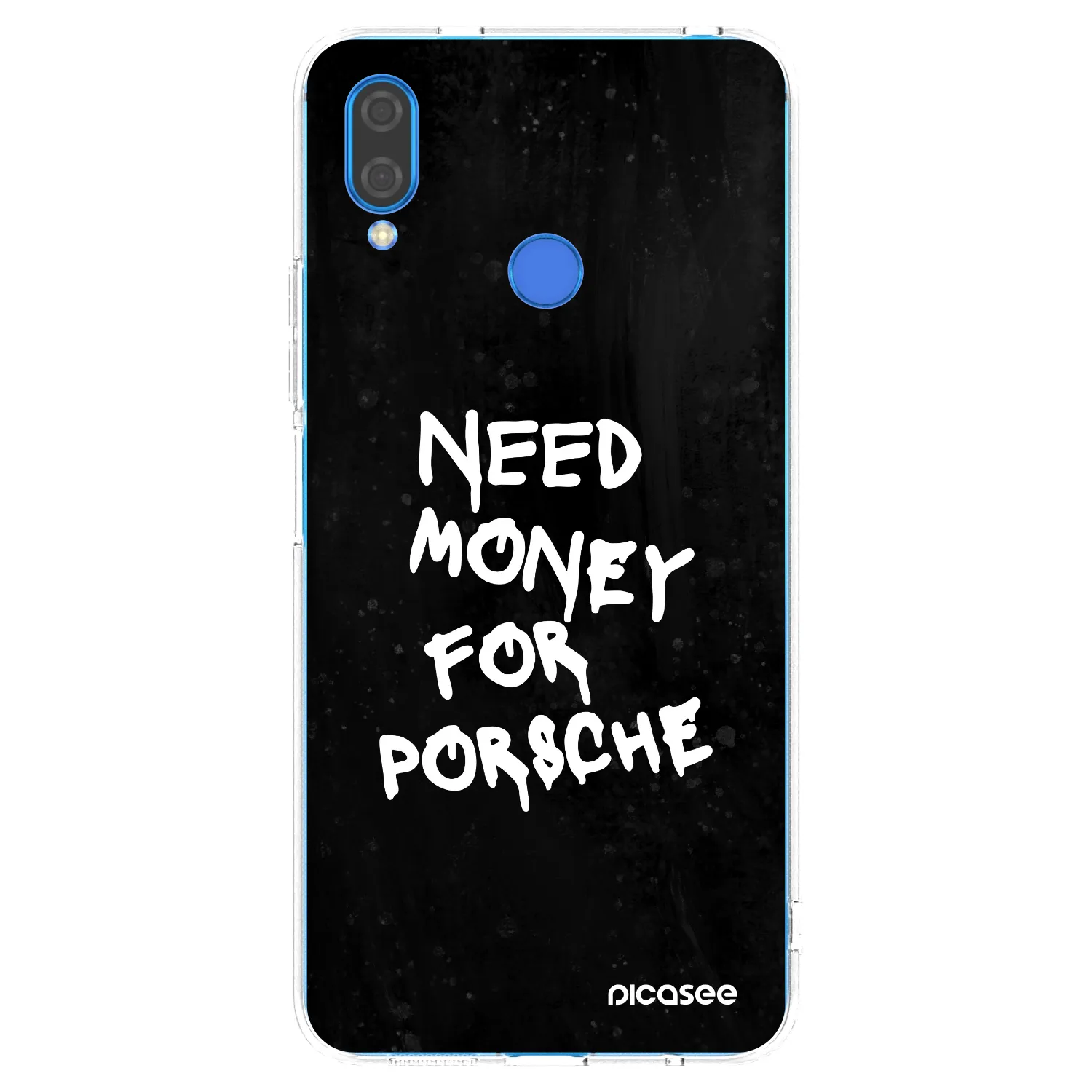 Picasee silikonový průhledný obal pro Huawei Nova 3 - Black Dollar
