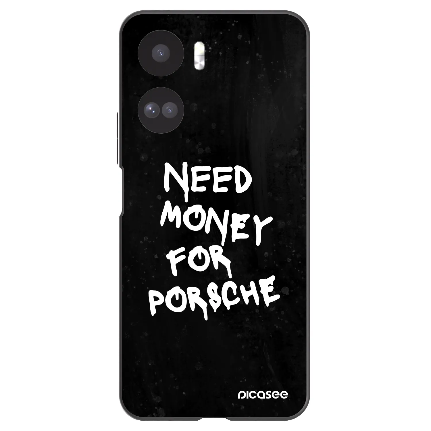 Picasee silikonový černý obal pro Honor 90 Lite 5G - Black Dollar