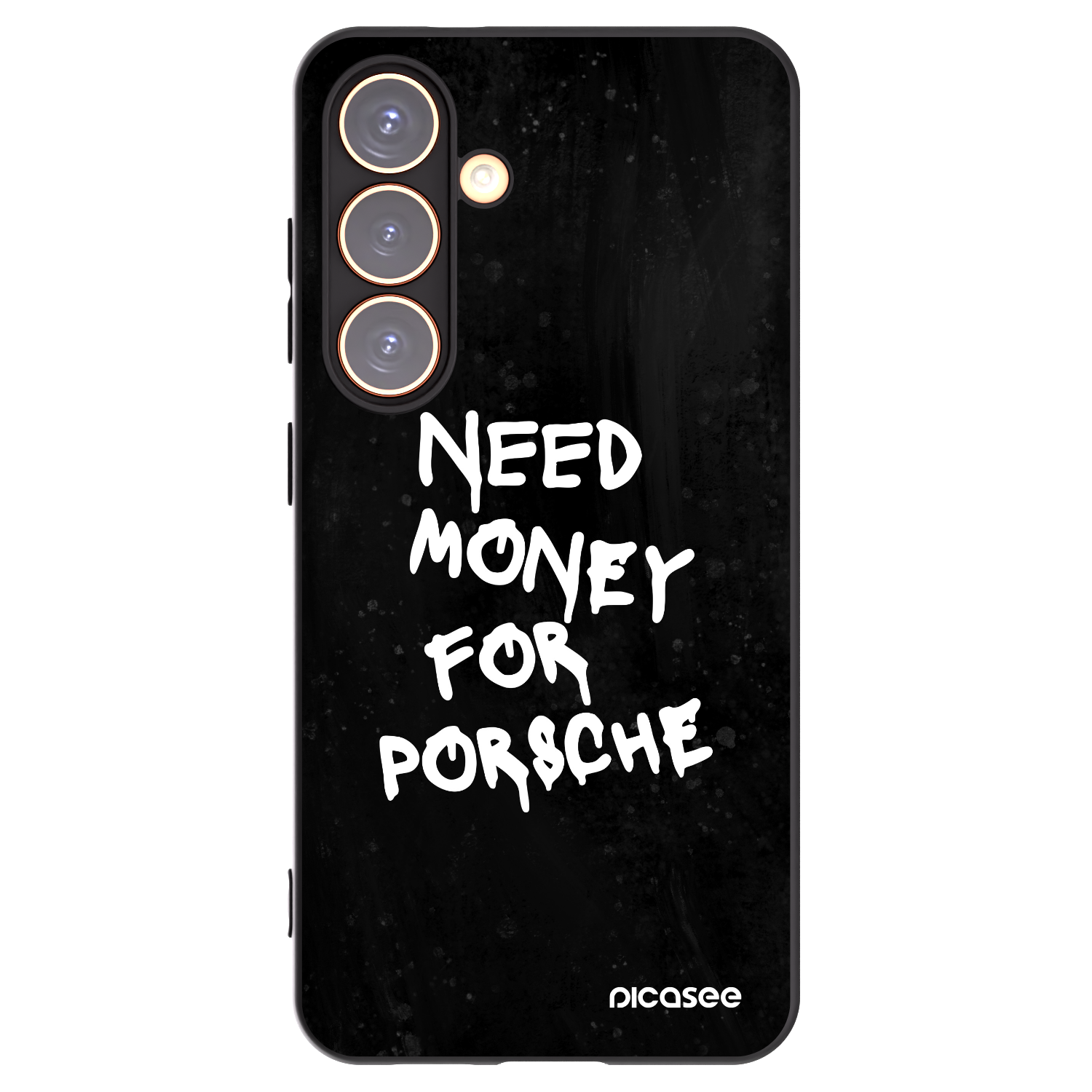 Picasee silikonový černý obal pro Samsung Galaxy S24 S921B 5G - Black Dollar
