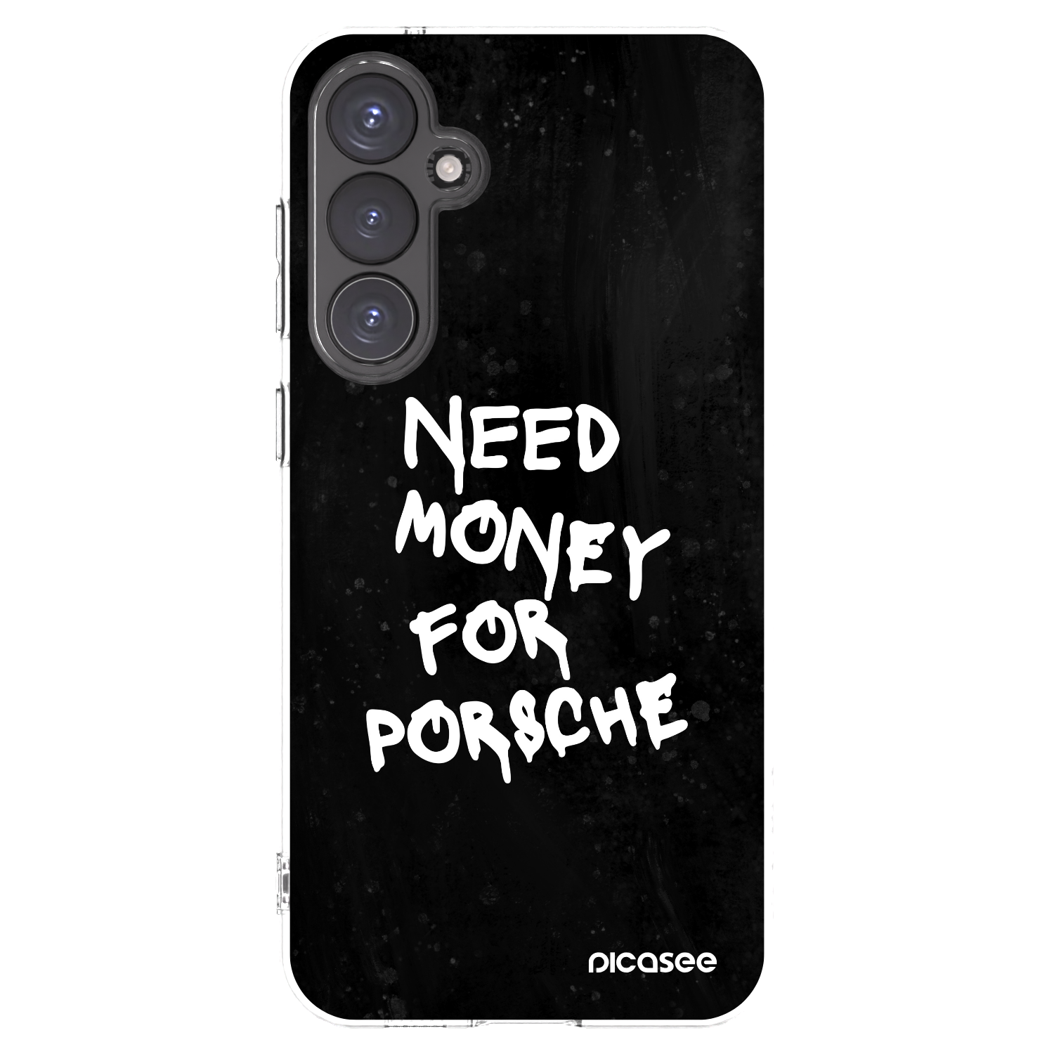Picasee silikonový průhledný obal pro Samsung Galaxy S23 FE S711B - Black Dollar