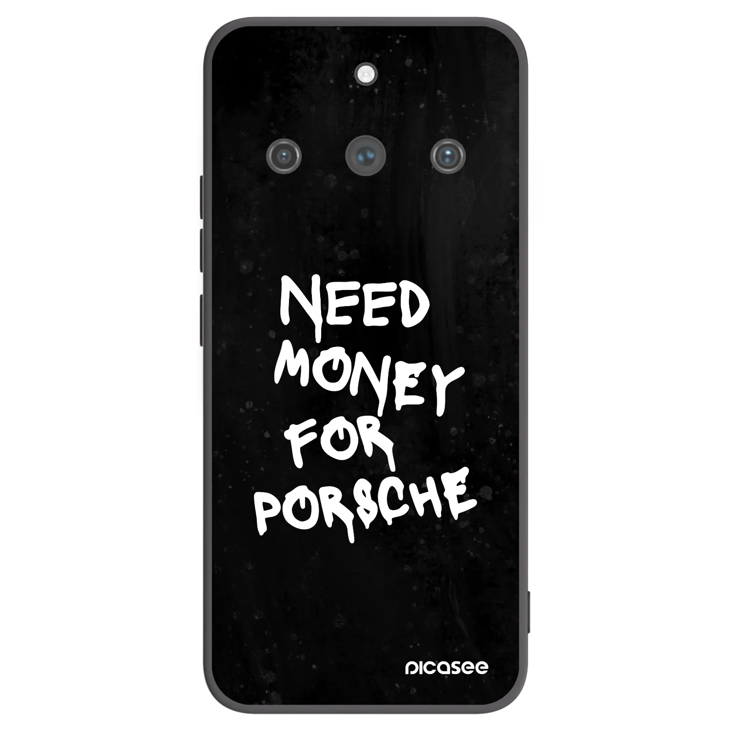 Picasee silikonový černý obal pro Realme 11 Pro+ - Black Dollar
