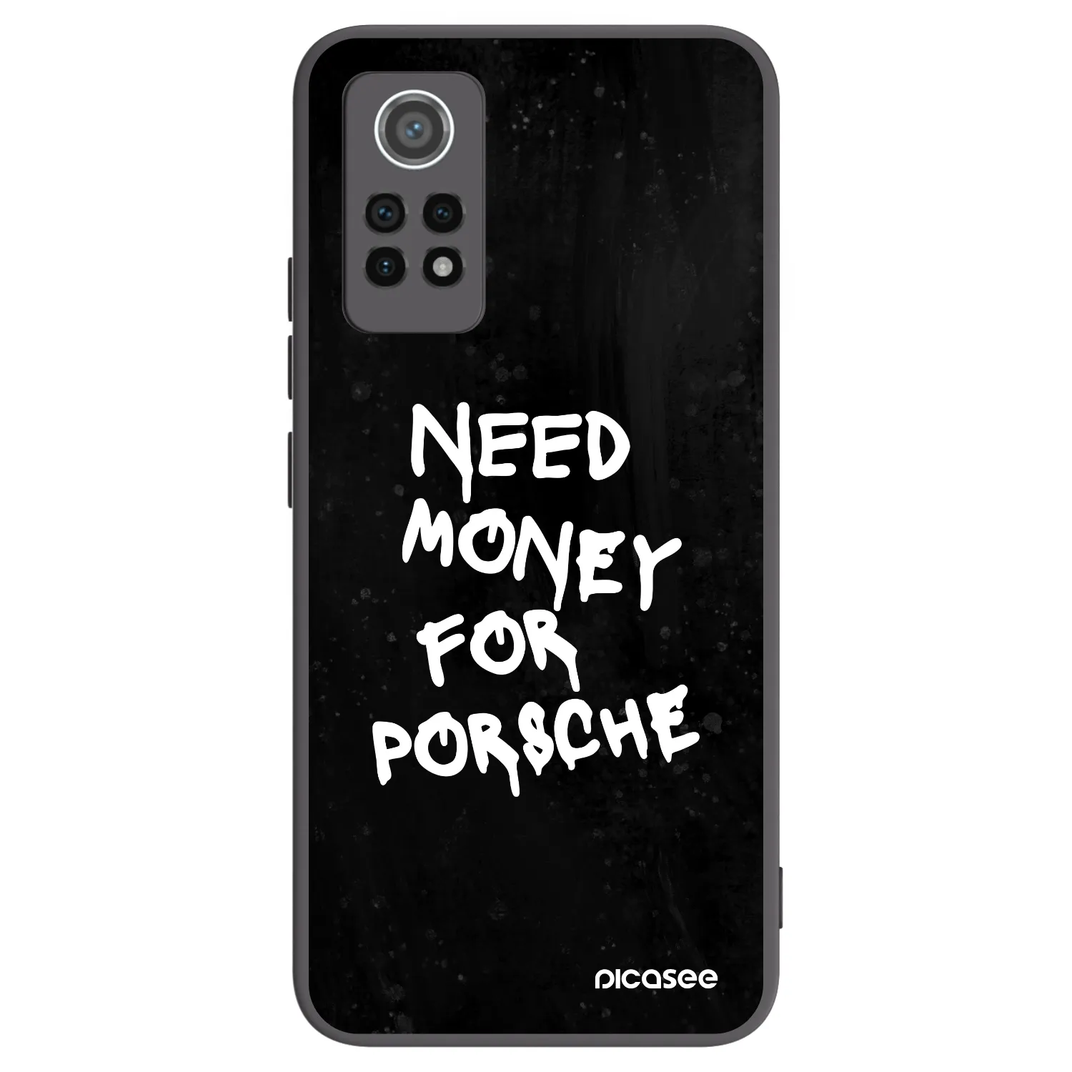 Picasee silikonový černý obal pro Xiaomi Redmi Note 12 Pro 4G - Black Dollar