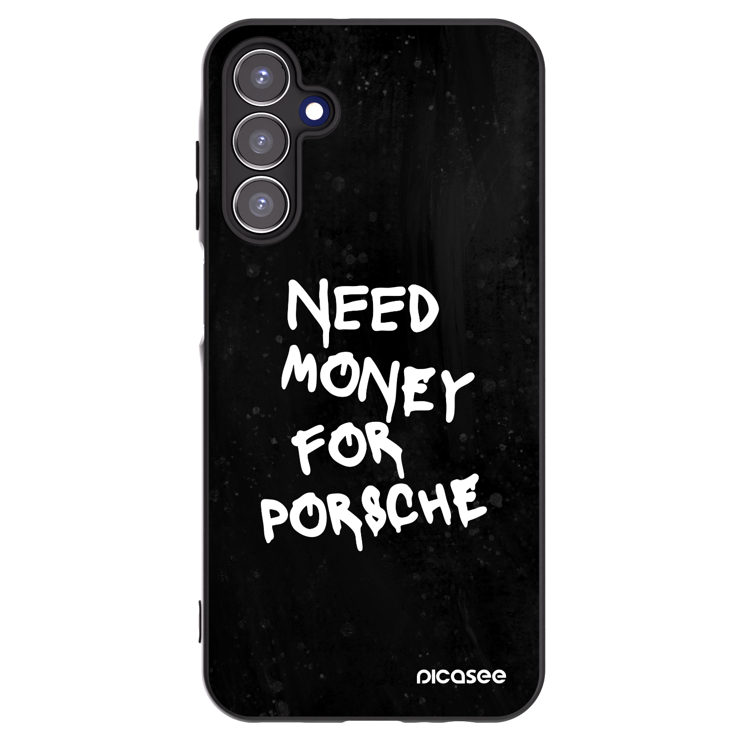 Picasee silikonový černý obal pro Samsung Galaxy A15 A155F 4G - Black Dollar