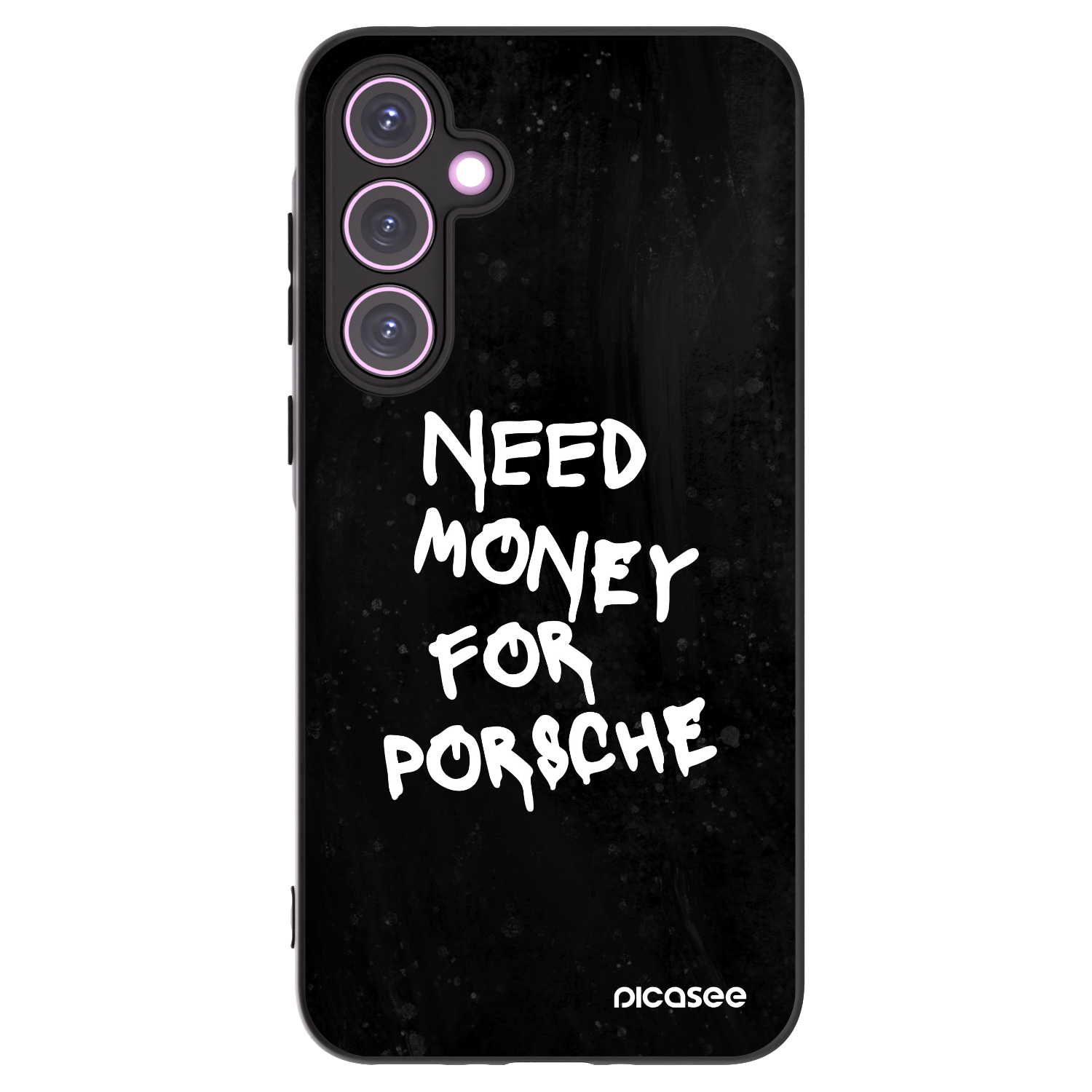 Picasee silikonový černý obal pro Samsung Galaxy A35 5G A356B - Black Dollar