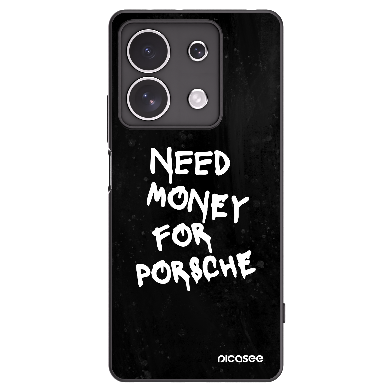 Picasee silikonový černý obal pro Xiaomi Redmi Note 13 4G - Black Dollar