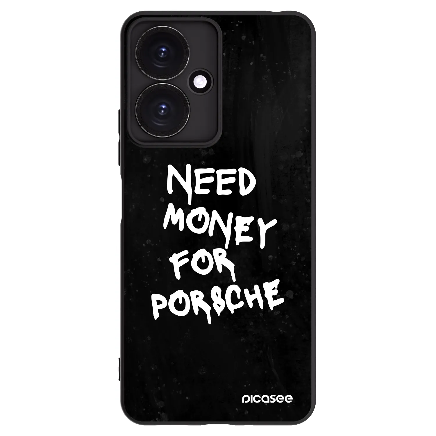 Picasee silikonový černý obal pro Xiaomi Redmi 13C 5G - Black Dollar