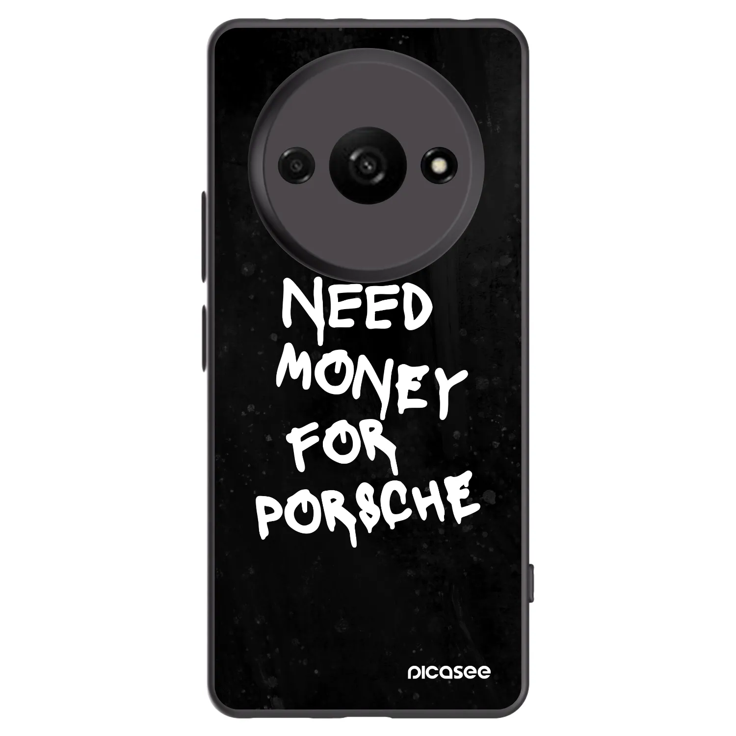 Picasee silikonový černý obal pro Xiaomi Redmi A3 - Black Dollar