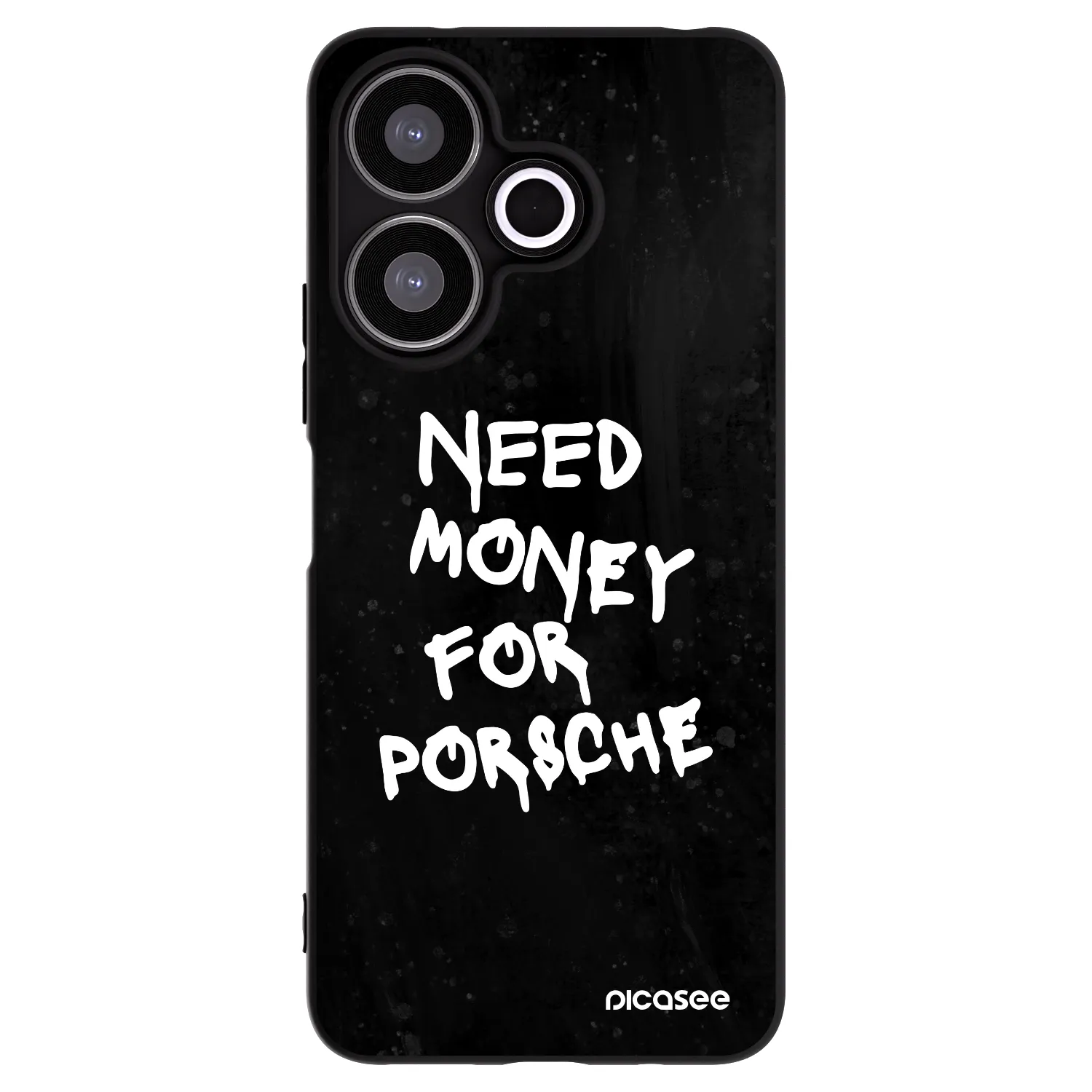 Picasee silikonový černý obal pro Xiaomi Redmi 13 4G - Black Dollar
