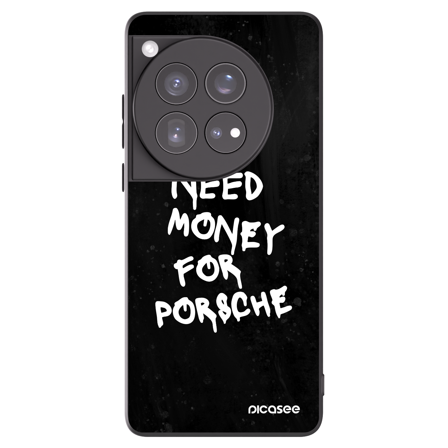 Picasee silikonový černý obal pro OnePlus 12 5G - Black Dollar