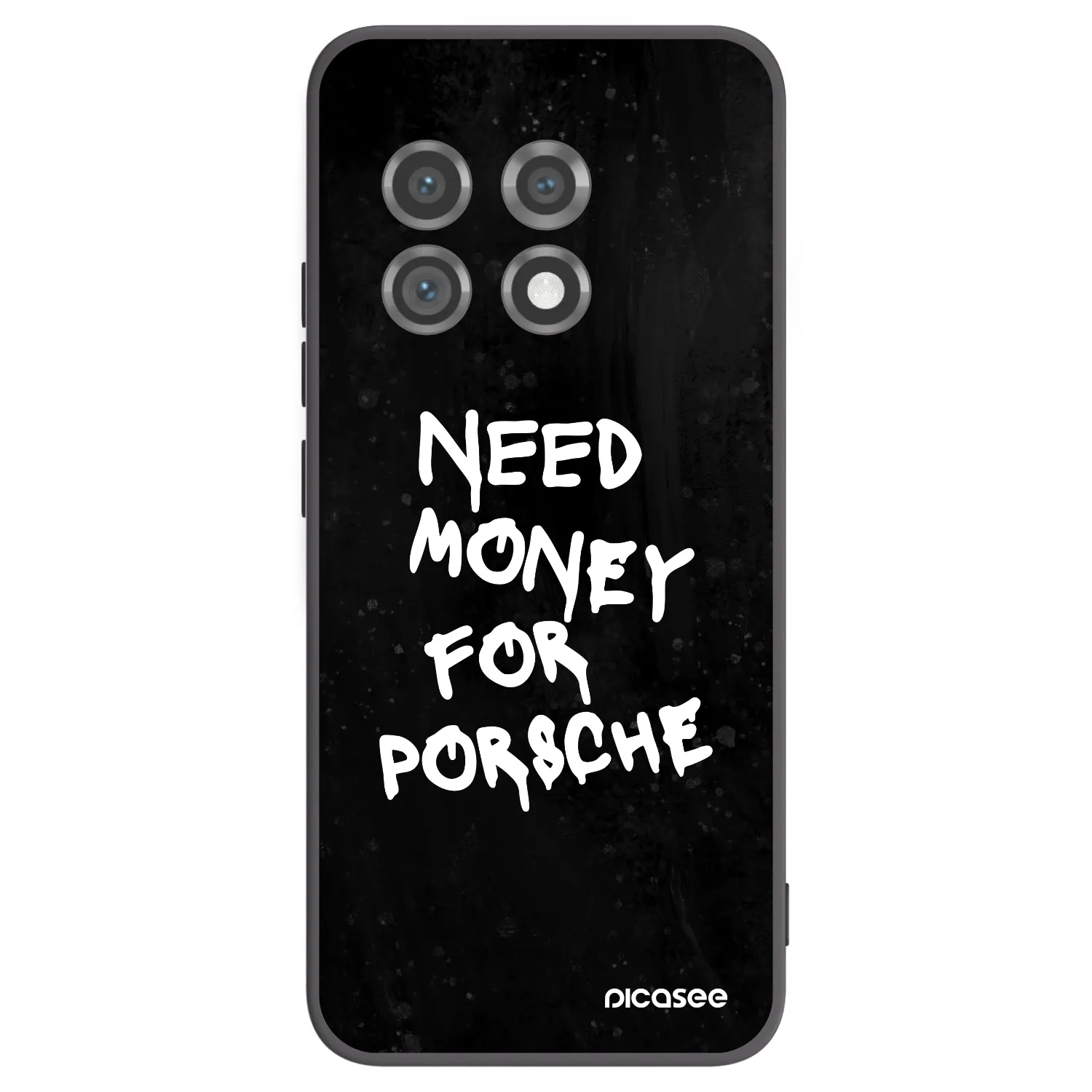 Picasee silikonový černý obal pro OnePlus 11 5G - Black Dollar