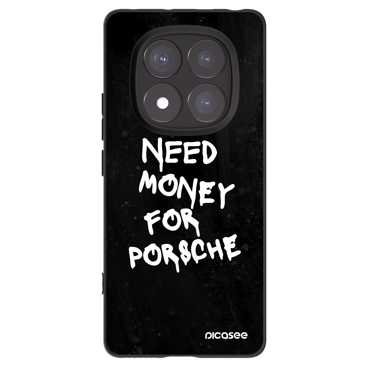 Picasee silikonový černý obal pro Xiaomi Redmi Note 14 Pro 5G - Black Dollar