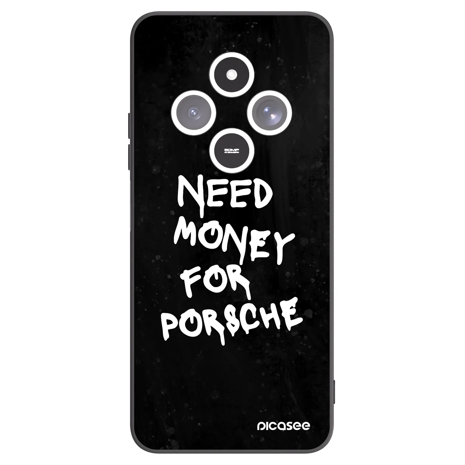 Picasee silikonový černý obal pro Xiaomi Redmi 14C - Black Dollar