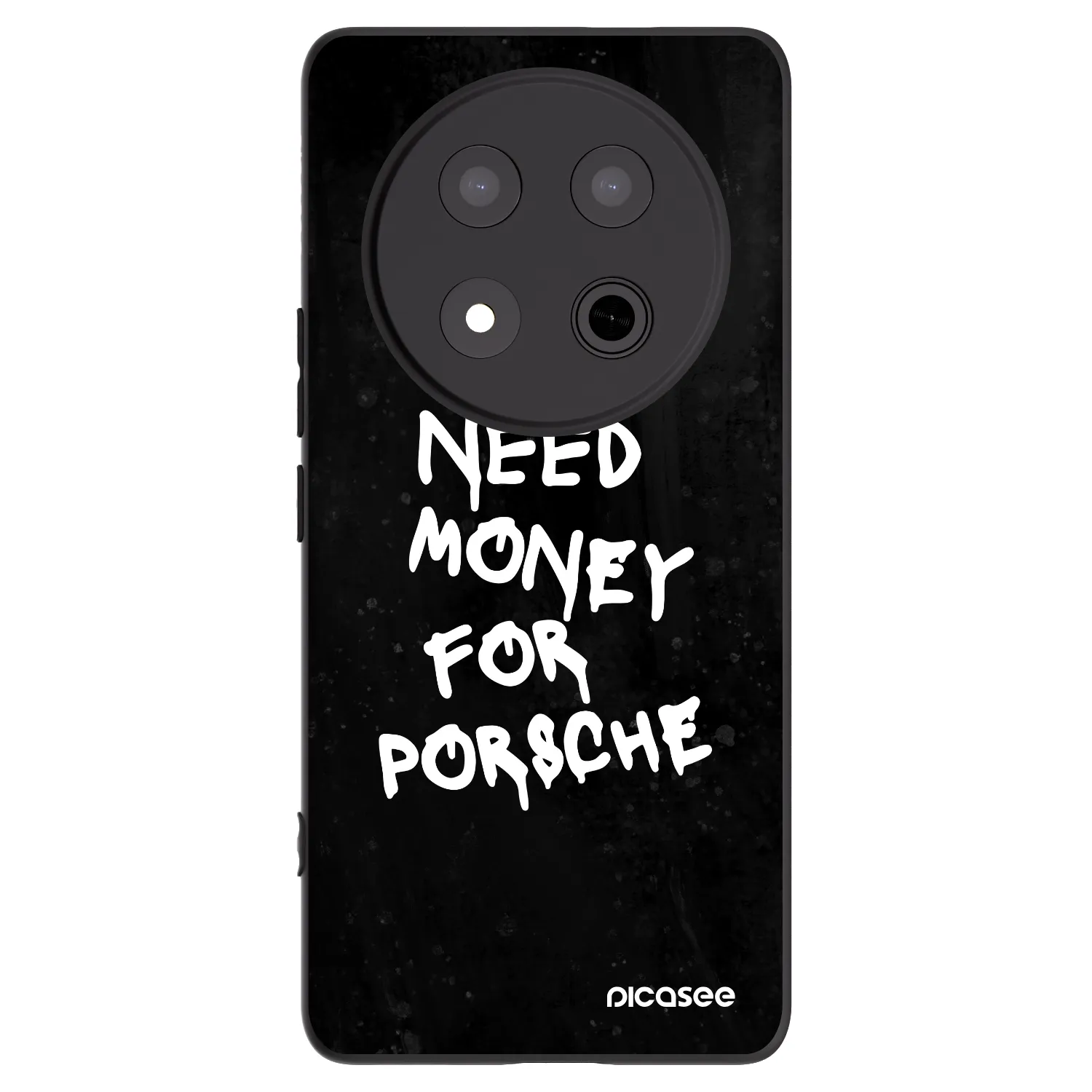 Picasee silikonový černý obal pro Honor Magic7 Lite 5G - Black Dollar