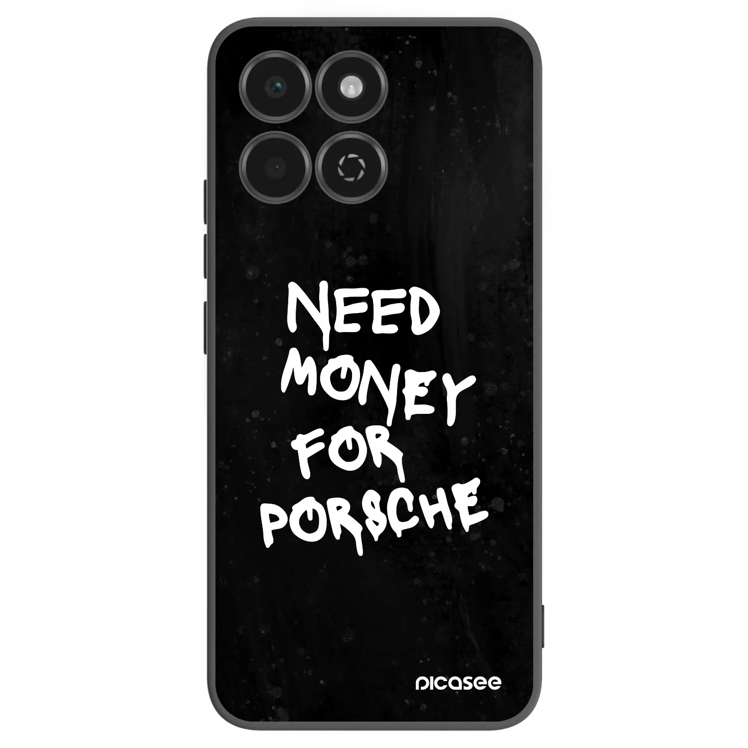 Picasee silikonový černý obal pro Honor 200 Smart 5G - Black Dollar