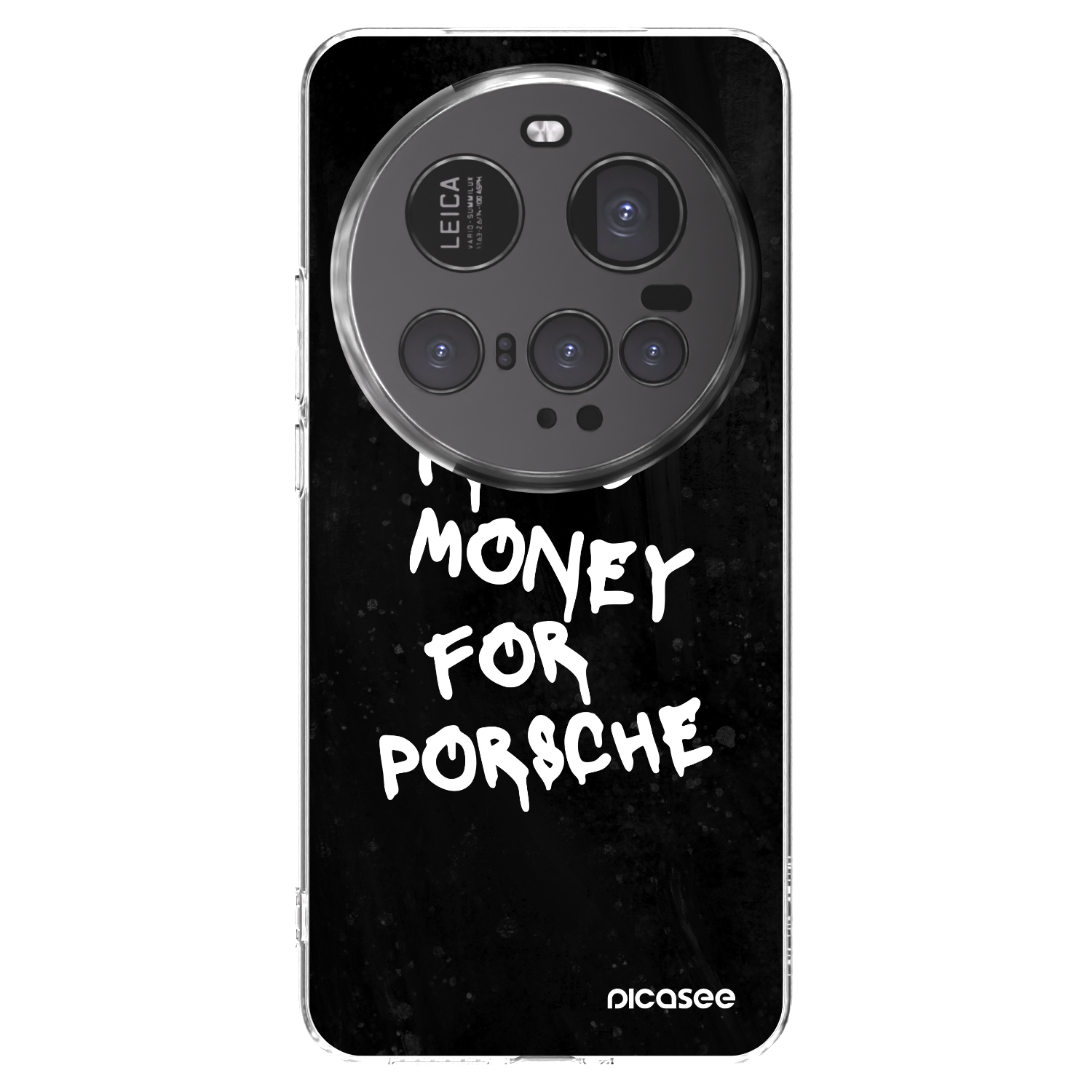 Picasee silikonový průhledný obal pro Xiaomi 15 Ultra - Black Dollar