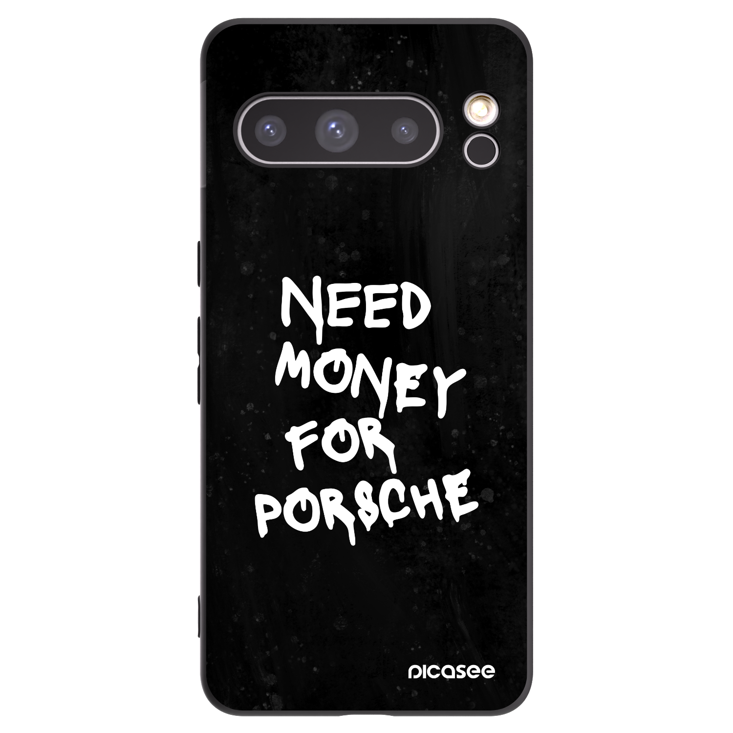 Picasee silikonový černý obal pro Google Pixel 8 Pro - Black Dollar