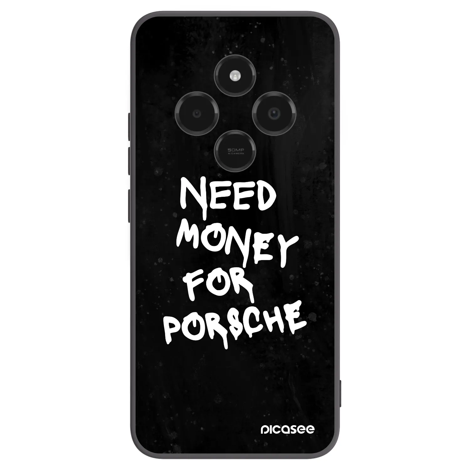 Picasee silikonový černý obal pro Xiaomi Poco C75 - Black Dollar