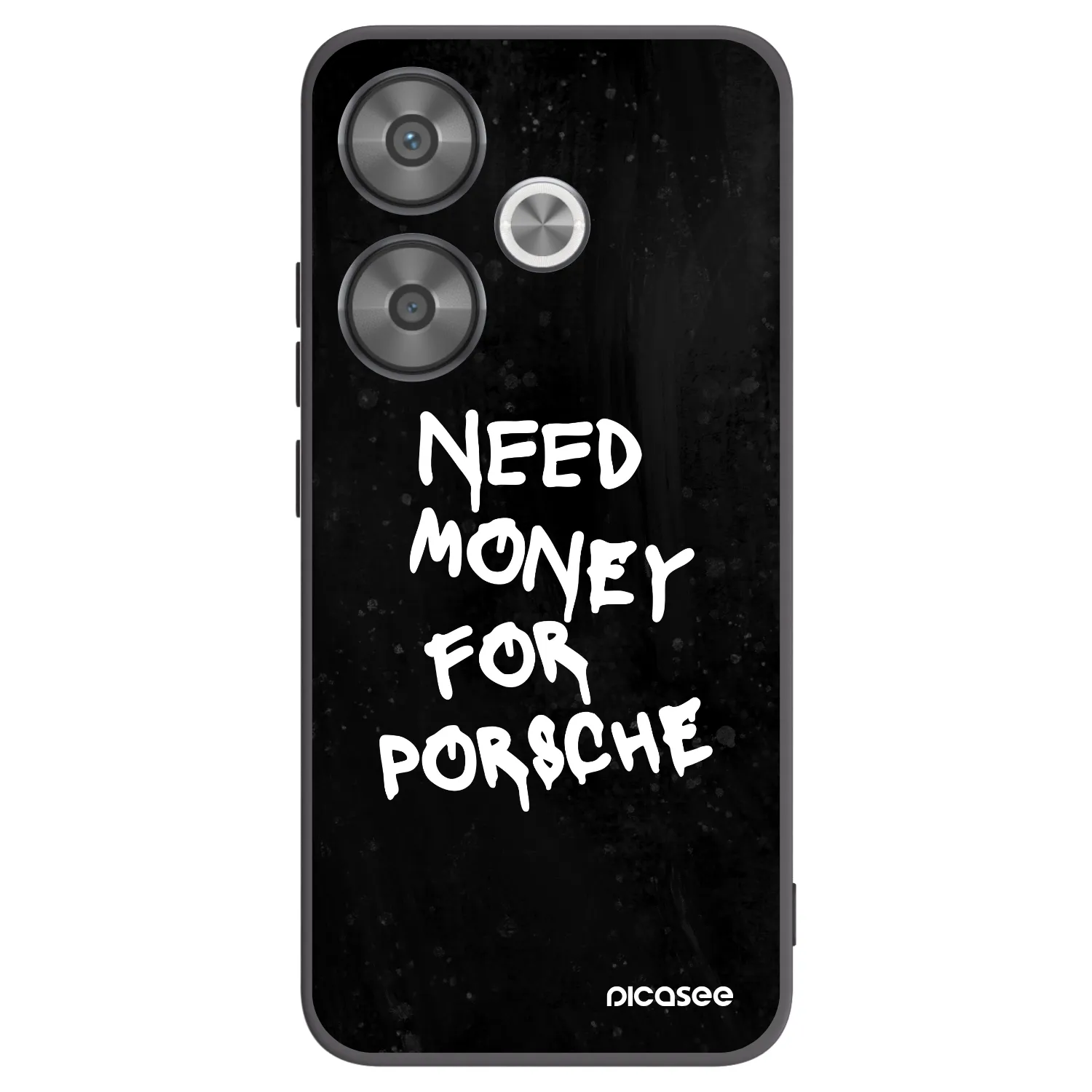 Picasee silikonový černý obal pro Xiaomi Poco F6 - Black Dollar