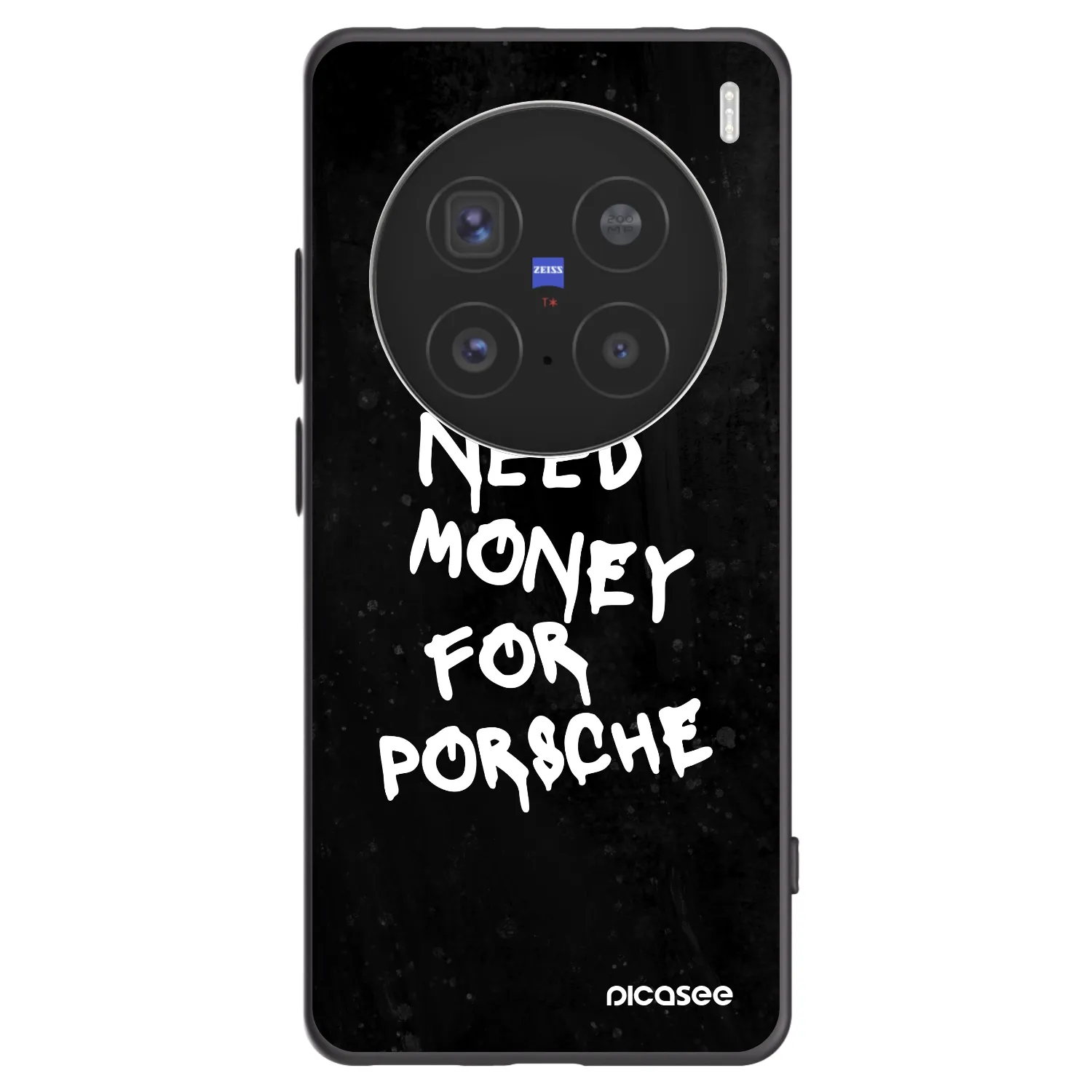 Picasee silikonový černý obal pro Vivo X200 Pro - Black Dollar