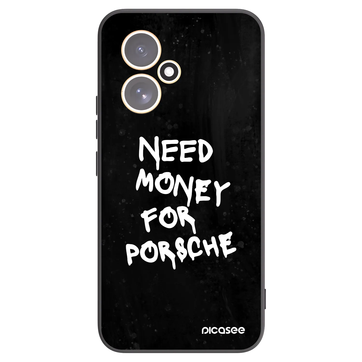 Picasee silikonový černý obal pro Honor 400 5G - Black Dollar