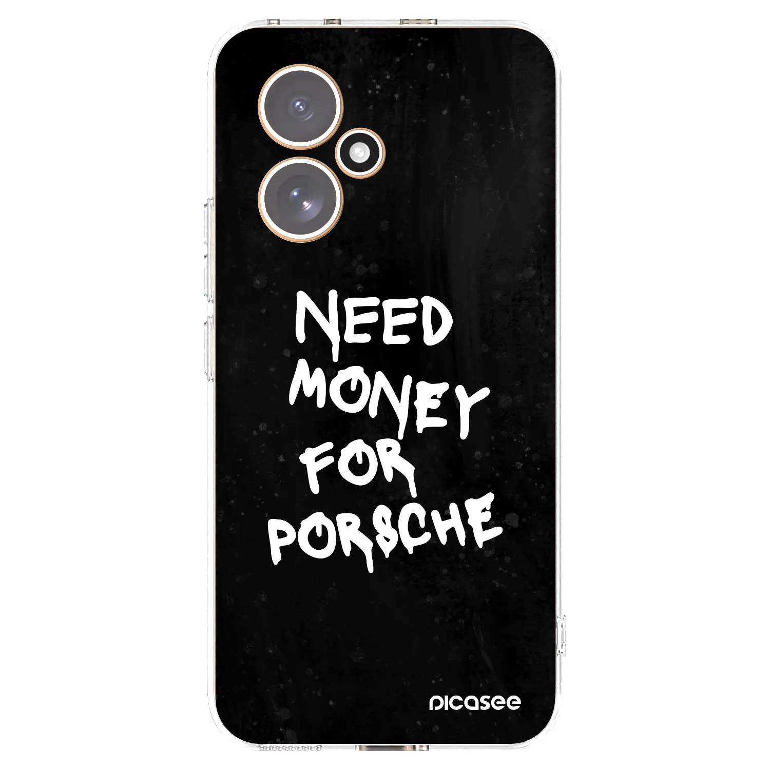 Picasee silikonový průhledný obal pro Honor 400 5G - Black Dollar