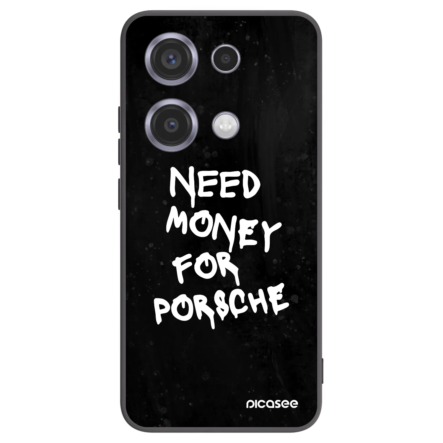 Picasee silikonový černý obal pro Xiaomi Redmi Note 14S - Black Dollar