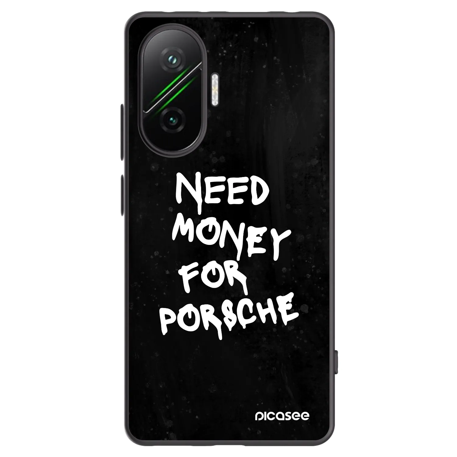 Picasee silikonový černý obal pro Xiaomi Poco F7 5G - Black Dollar