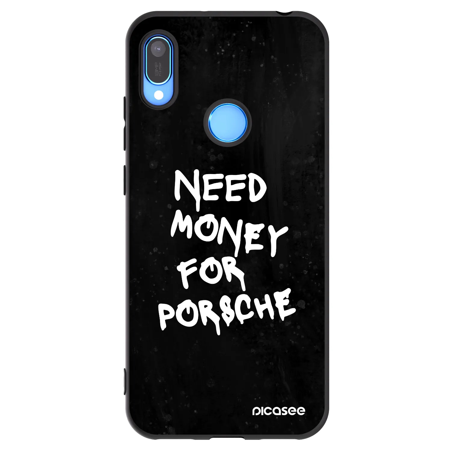 Picasee silikonový černý obal pro Huawei Y6 2019 - Black Dollar
