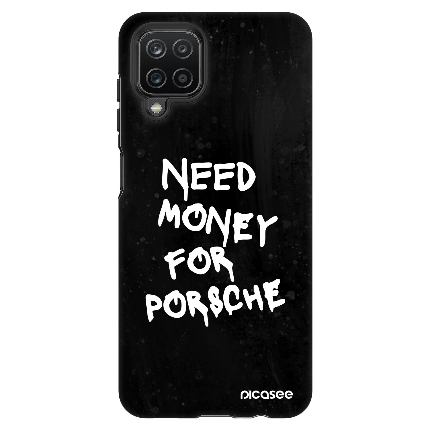 Picasee Fashion Case pro Samsung Galaxy A12 A125F - Black Dollar