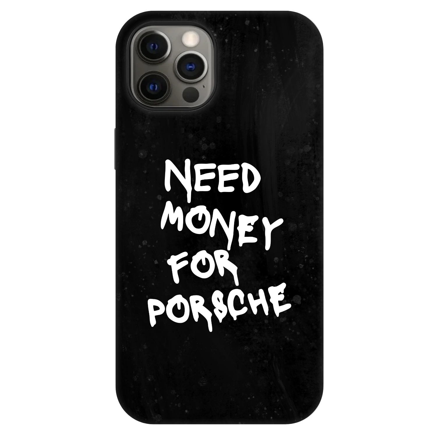 Picasee Fashion Case MagSafe Apple iPhone 12 - Black Dollar