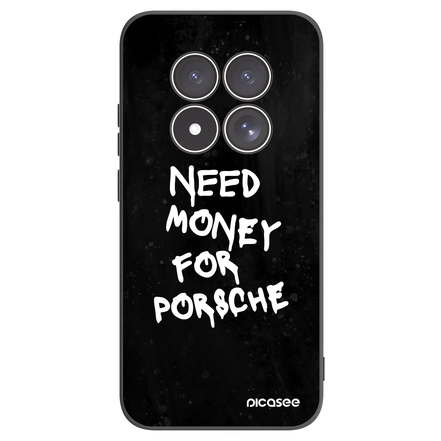 Picasee silikonový černý obal pro Xiaomi Redmi Note 15 Pro 4G - Black Dollar