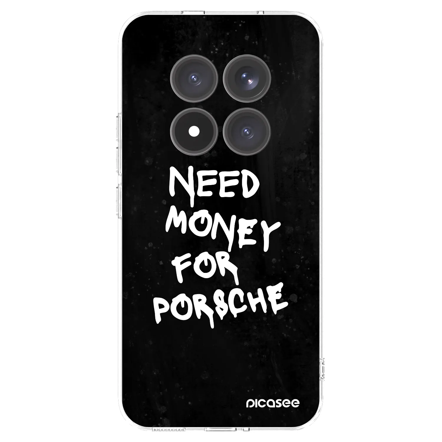 Picasee silikonový průhledný obal pro Xiaomi Redmi Note 15 Pro+ - Black Dollar