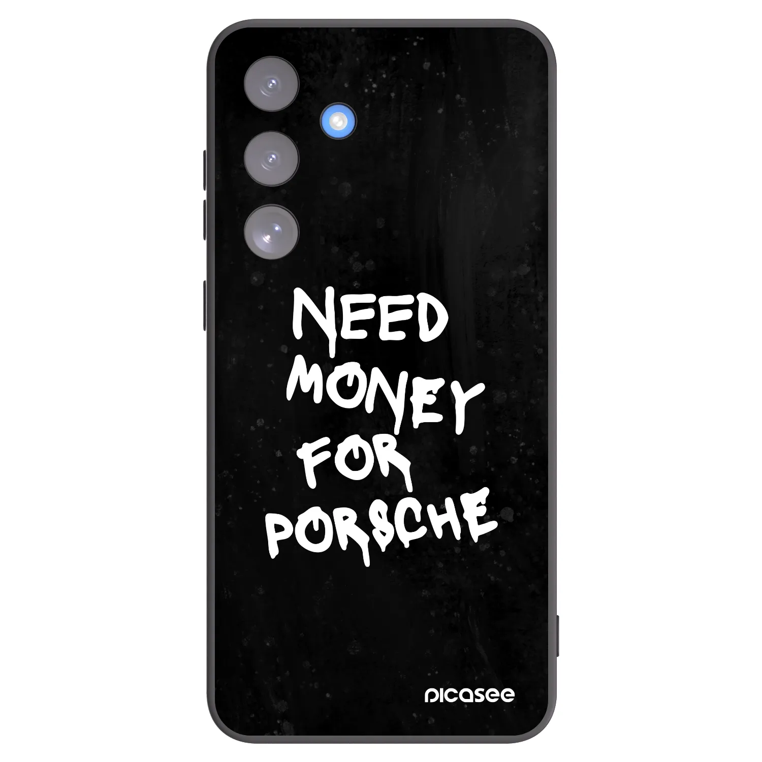 Picasee silikonový černý obal pro Samsung Galaxy S25 FE 5G - Black Dollar